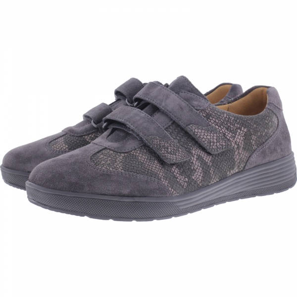 Ganter Sensitiv / Klara / Graphit Velours / Weite: K / Leder / Art: 8-208133-6300 / Damen Kletter