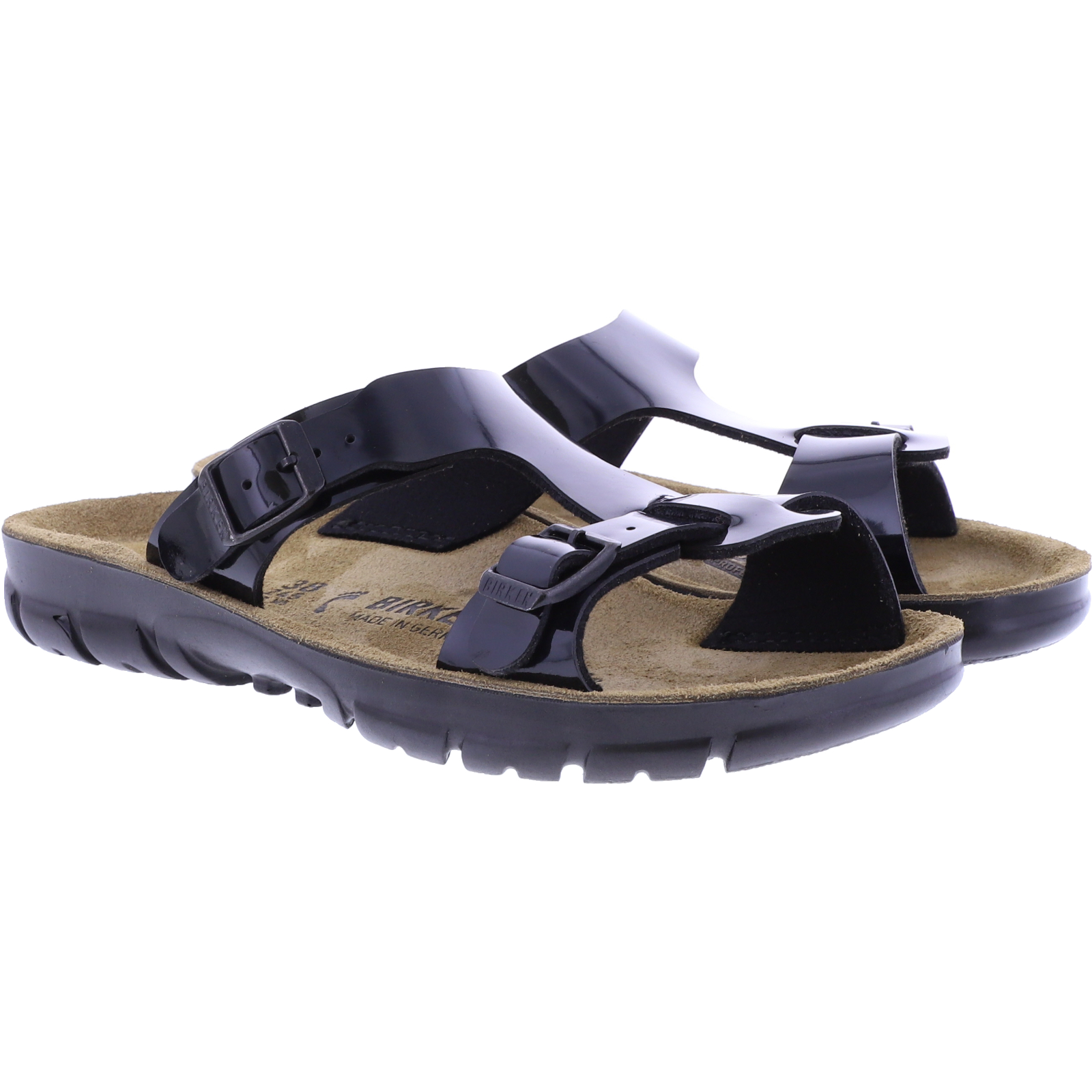birkenstock sofia schwarz lack