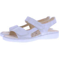 Ganter / Gina / Offwhite Glamourvelour / Wechselfußbett / Weite: G / Art: 5-200183-0400 / Damen