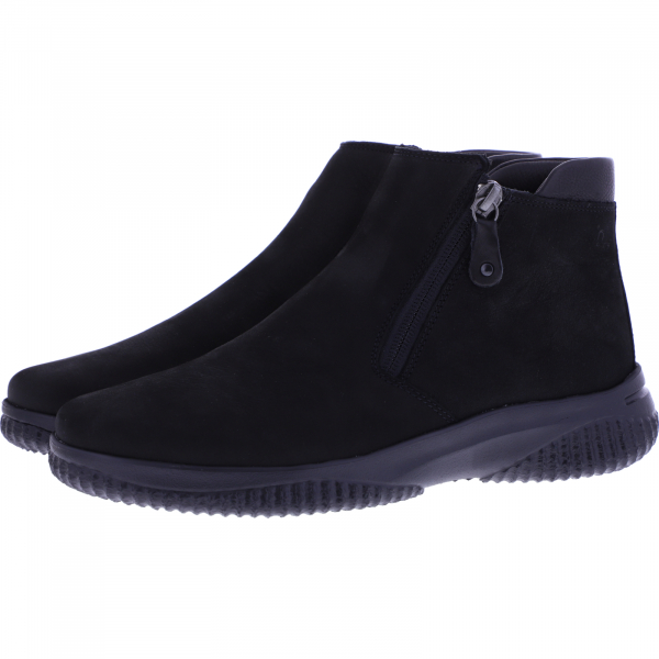 Hartjes Natural / Modell: Ethno Boot / Schwarz Nubukleder / Weite: G / 1721803-0101 / Damen