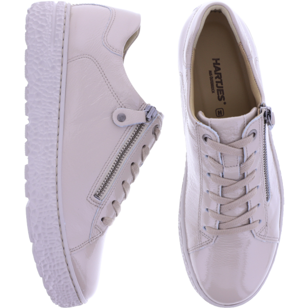 Hartjes | Modell: Phil | Birke-Beige | Lackleder | Weite: H | 1621402-2600 | Damen Sneakers
