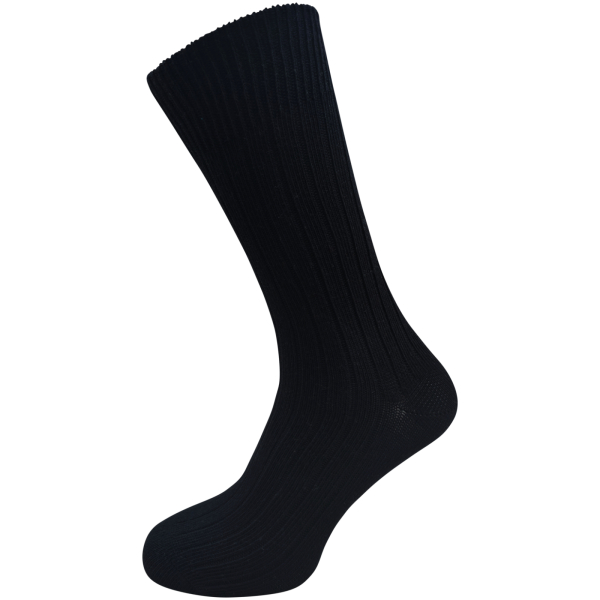SOKKINN | Premium Socken | Organic Cotton 365 Days | Black-Schwarz | Unisex Socken