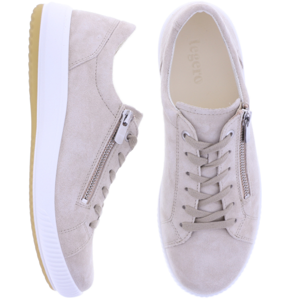 Legero | Tanaro 5.0 | Tasso-Beige | Weite: G | Veloursleder | Damen Schnürer