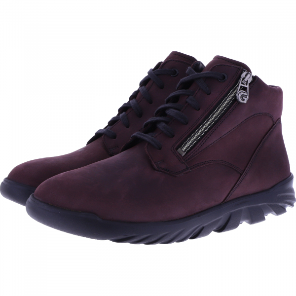 Ganter / Haylie / Vino Softnubuk / Weite: H / Kalbsleder-Lodenfutter / 6-201662-4200 / Damen Stiefel