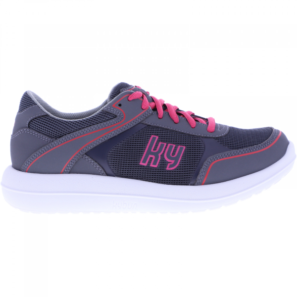 kybun / Modell: Tenero 20 / Farbe: Grey-Pink / Leder-Textil / Weite: Normal / Damen Aktiv Schnürer