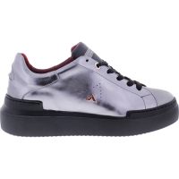 Ed Parrish Sneakers / Modell: Lily / Acciaio-Stahl Metallic / Wechselfußbett / Damen Sneakers