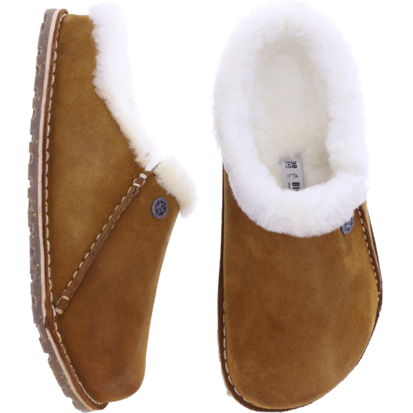 Birkenstock | Zermatt Premium | Mink-Braun | Lammfellfutter | Weite: Normal | 1023161 | Unisex Clogs
