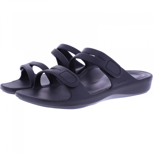 Aetrex Schuhe - L9500W - Janey - Schwarz - Damen Badeschuhe mit integrierter Dämpfung & Fußbett