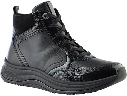 Ganter AKTIV | High Flyer | Schwarz Casulavelours | Weite: H | Leder | 2-201870-0100 Damen Boots