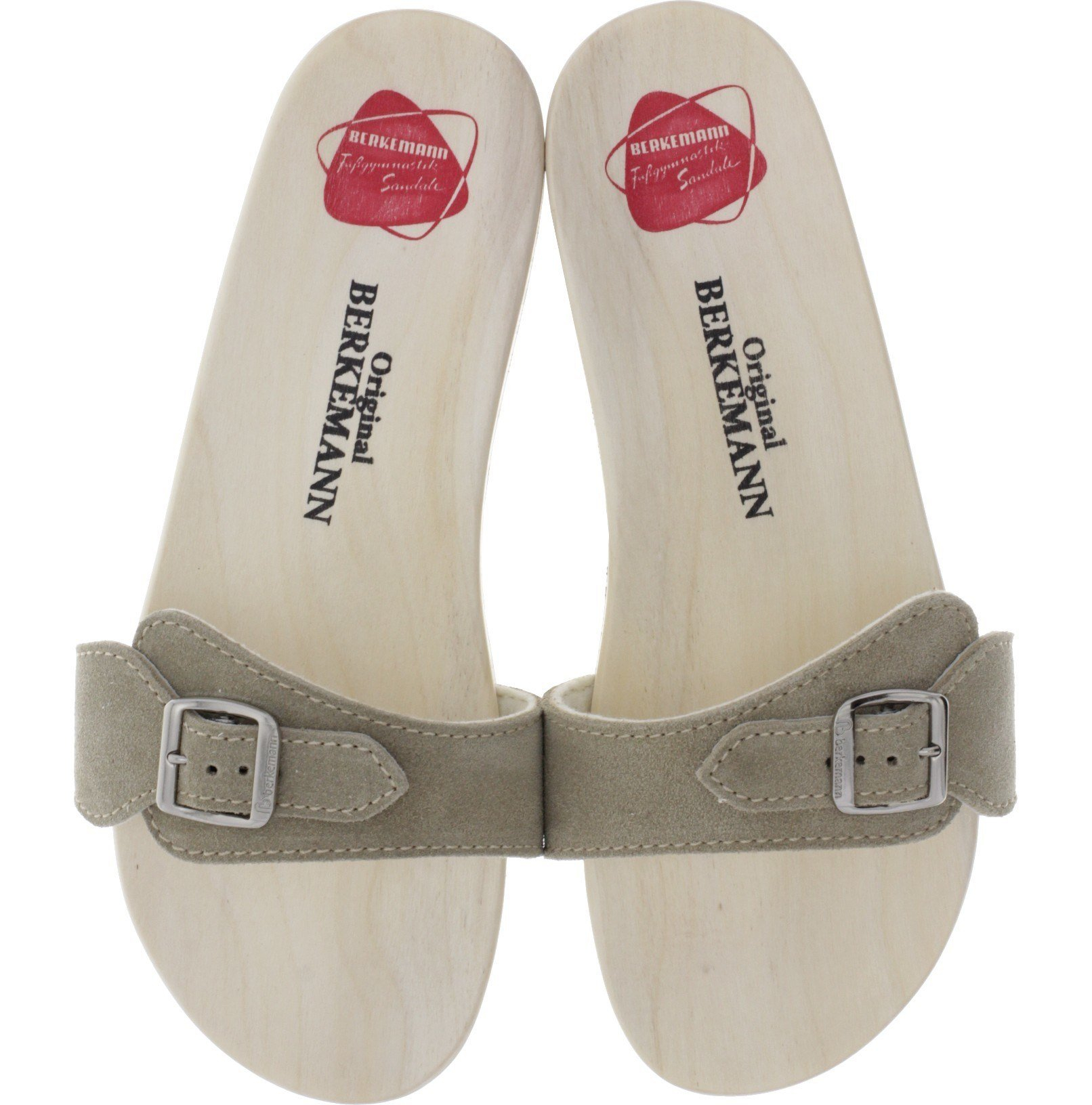 Berkemann / Original-Sandale / B100 / Desert Velours / Sohle: Natur / Art: 00100-729 / Unisex