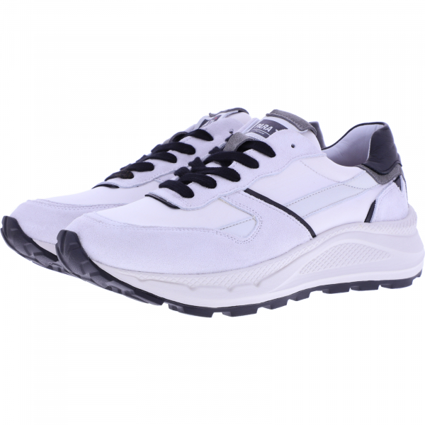 ParaTi / Modell: Porto / Blanco-Weiß / Leder-Textil / Art: 4325-A00 / Premium Herren Sneakers