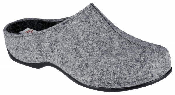 Berkemann / Modell: Florina / Hellgrau Filz / Form: Melbourne / Art: 01025-652 / Damen Hausschuhe