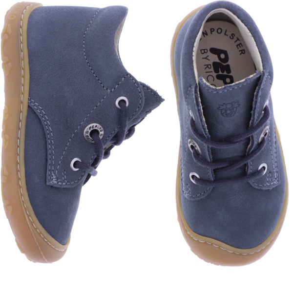 Pepino by Ricosta | Cory | Space-Blaugrau | Mittel | Leder | Lederfutter | Kinder Lauflerner