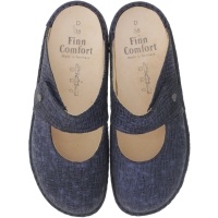 Finn Comfort / Stanford / Botte Blau / Wechselfußbett / Art: 02552-521319 / Damen Clogs