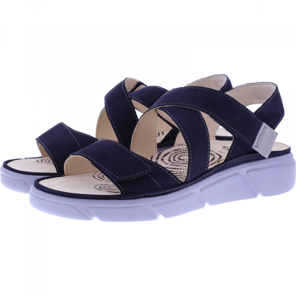 Ganter Halina Darkblue Softnubuk 5-200462-3500 Damen Sandalen - Main Image