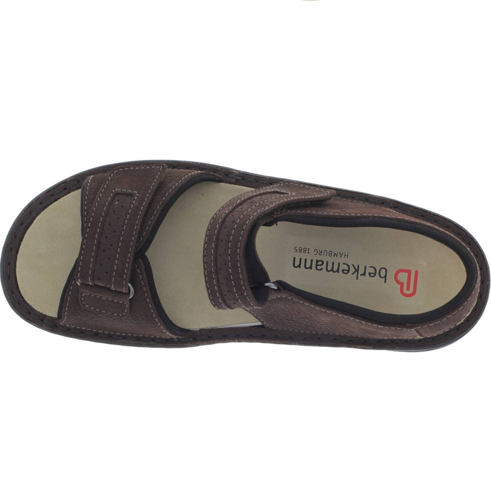 Berkemann Fabian Mokka Basel 05802 437 Herren Sandalen Berkemann Herren Fabian Sandalen: : Schuhe